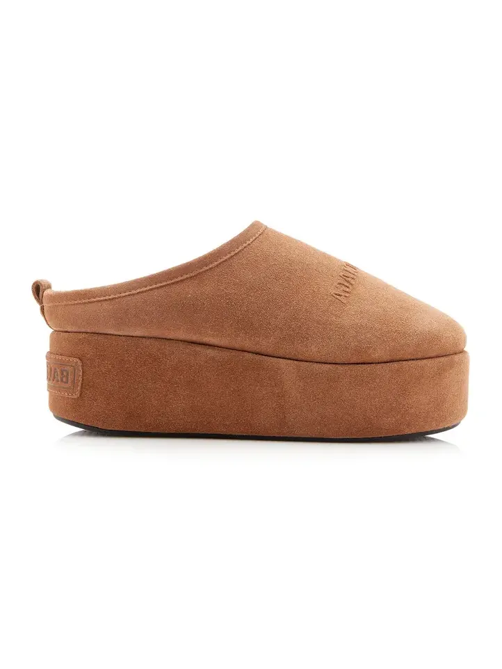 Balenciaga Alaska Suede & Faux-Fur Slippers