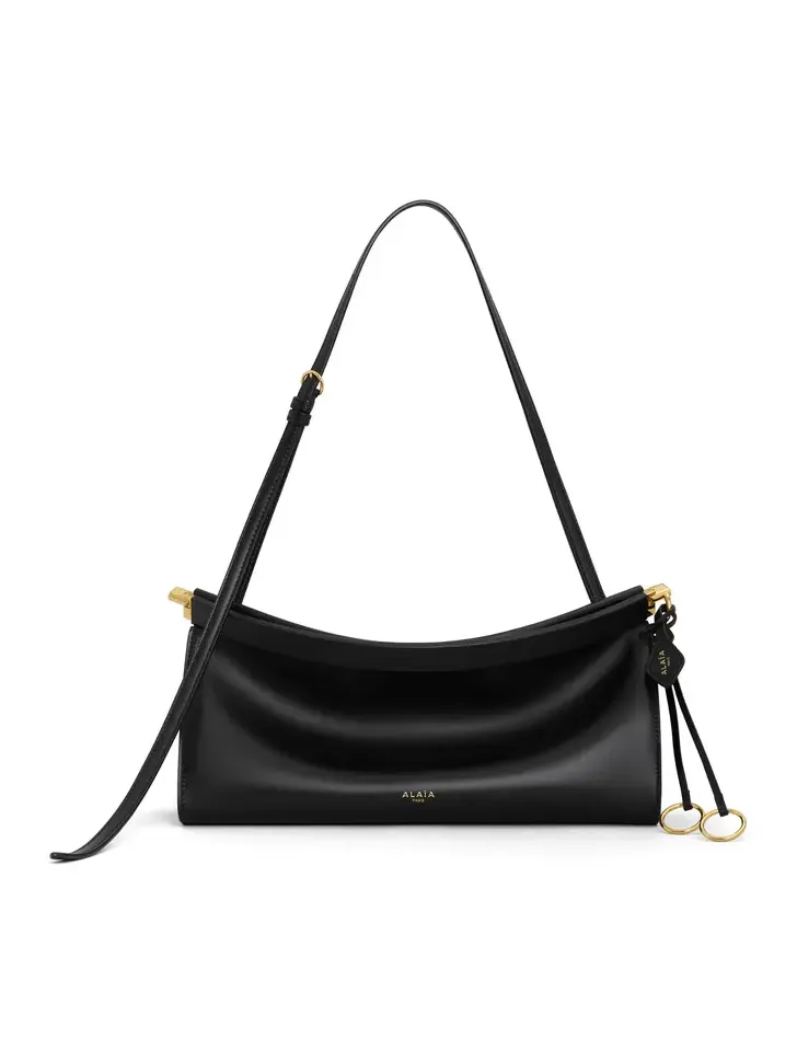 Le Click Medium Leather E/W Shoulder Bag Le Click Medium Leather E/W Shoulder Bag