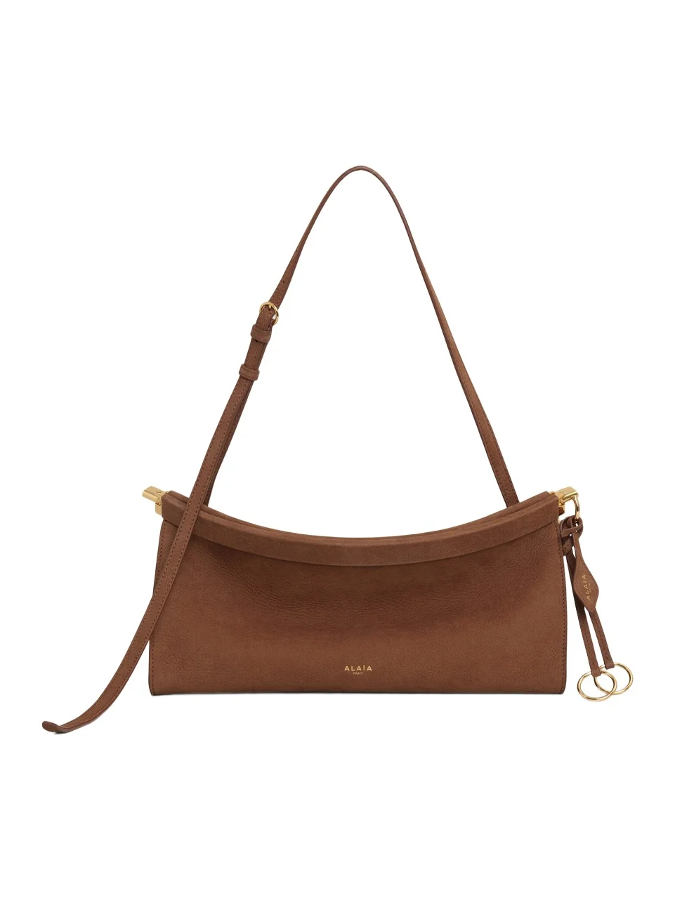 Le Click Medium Suede E/W Shoulder Bag Le Click Medium Suede E/W Shoulder Bag