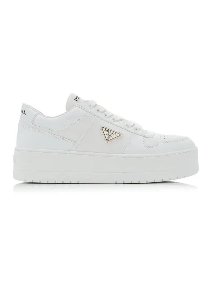 Downtown Platform Leather Sneakers Downtown Platform Leather Sneakers