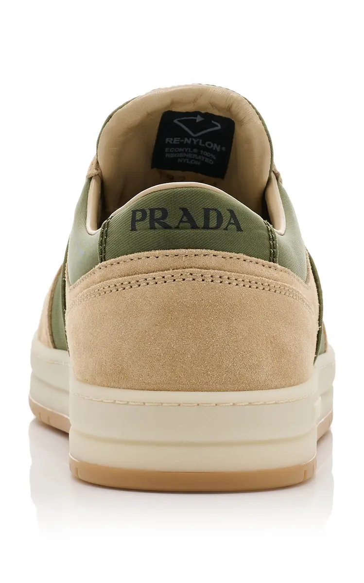 Prada Downtown Suede Sneakers | Thumbnail 4