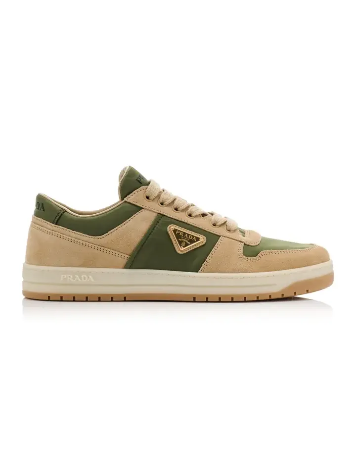 Prada Downtown Suede Sneakers