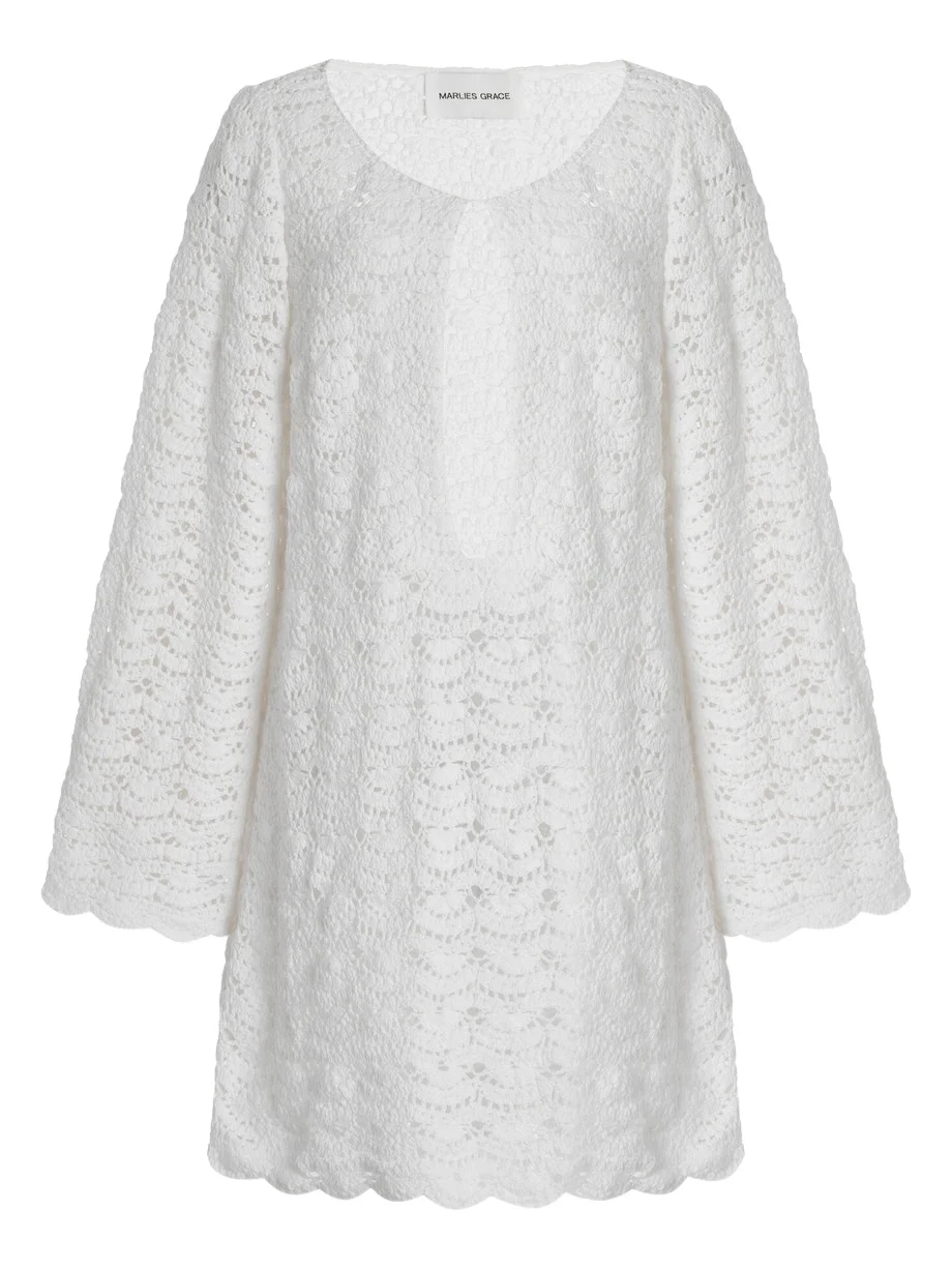 Marlies Grace Exclusive Ocean Cotton Mini Dress