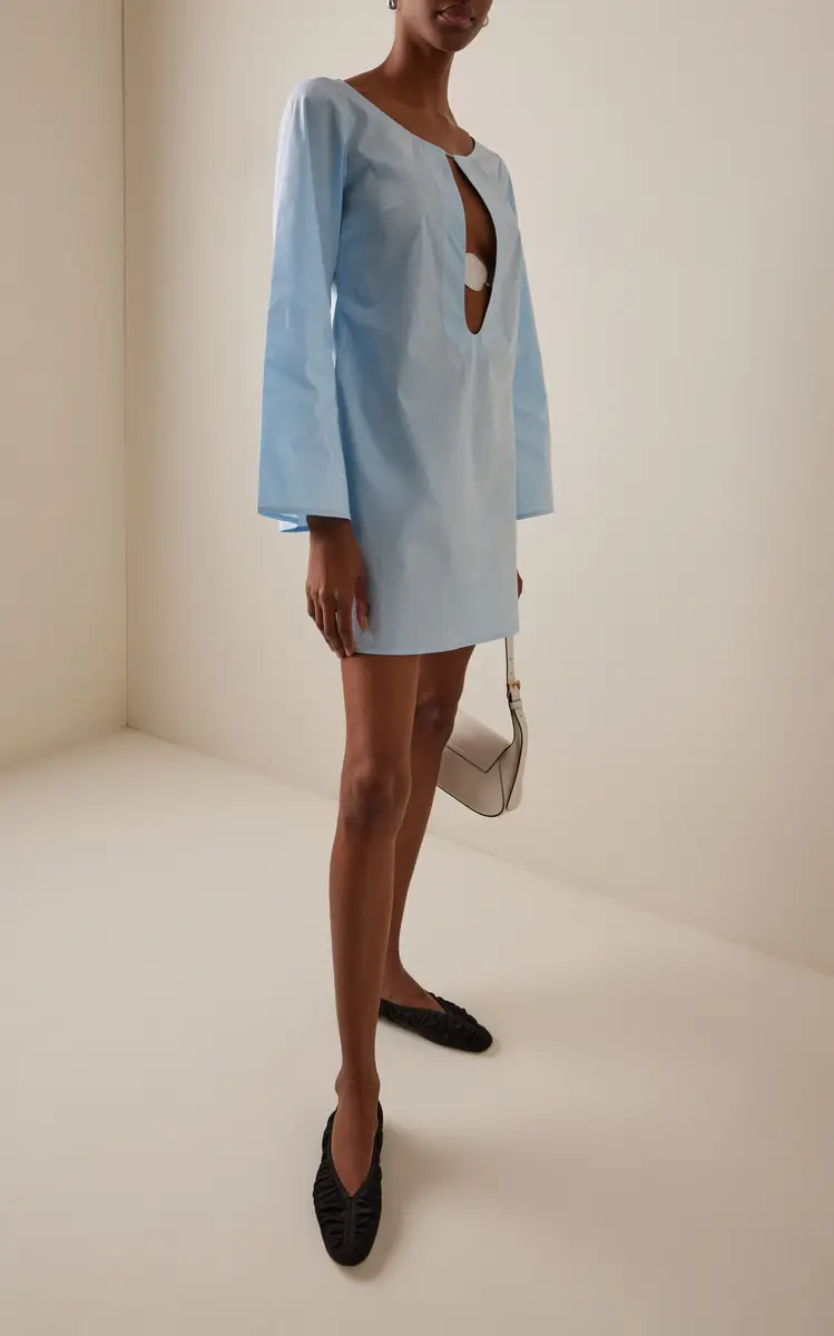 Marlies Grace Exclusive Ocean Cotton Mini Dress | Thumbnail 2 Marlies Grace Exclusive Ocean Cotton Mini Dress | Thumbnail 2