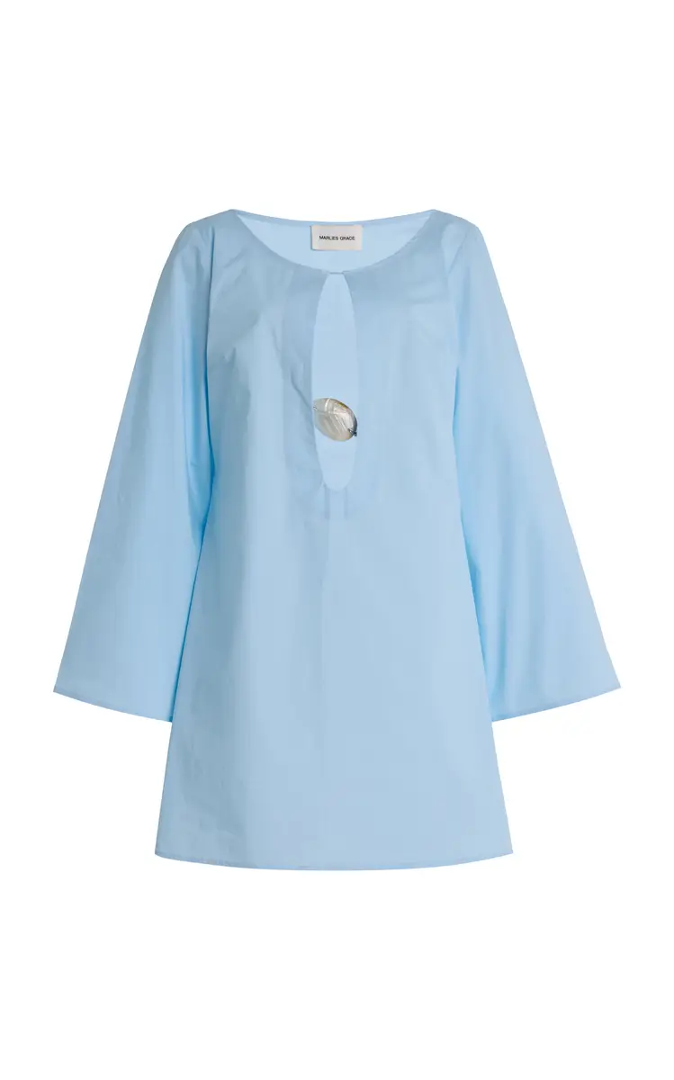 Marlies Grace Exclusive Ocean Cotton Mini Dress | Thumbnail 6 Marlies Grace Exclusive Ocean Cotton Mini Dress | Thumbnail 6