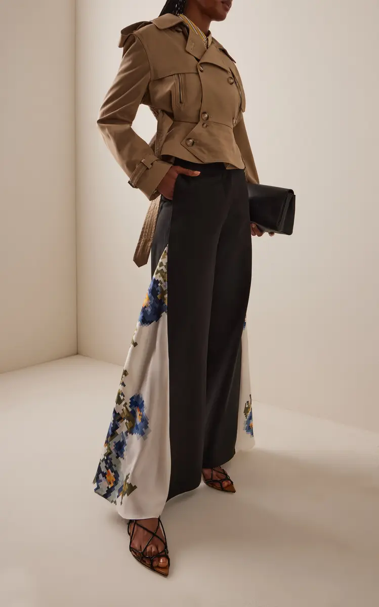 S.S. Daley Eliza Cotton-Gabardine Peplum Trench Coat | Thumbnail 3 S.S. Daley Eliza Cotton-Gabardine Peplum Trench Coat | Thumbnail 3