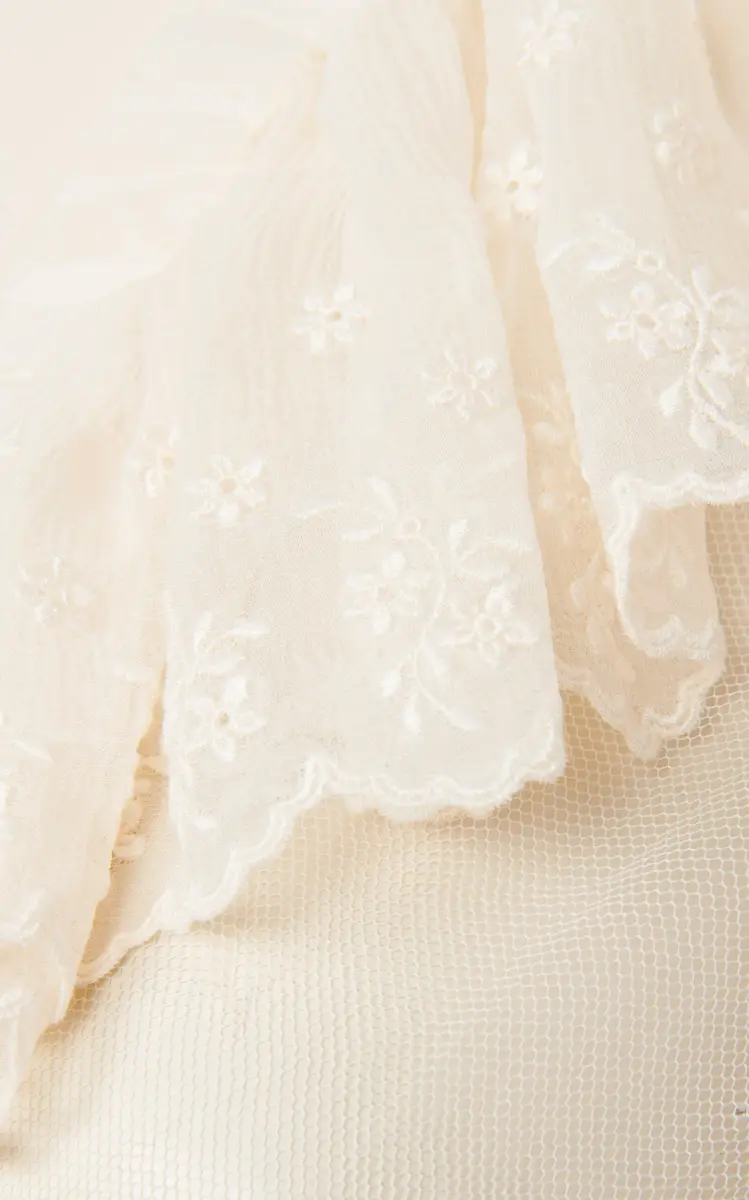 Chloé Ruffled Embroidered Lace Top | Thumbnail 13 Chloé Ruffled Embroidered Lace Top | Thumbnail 13