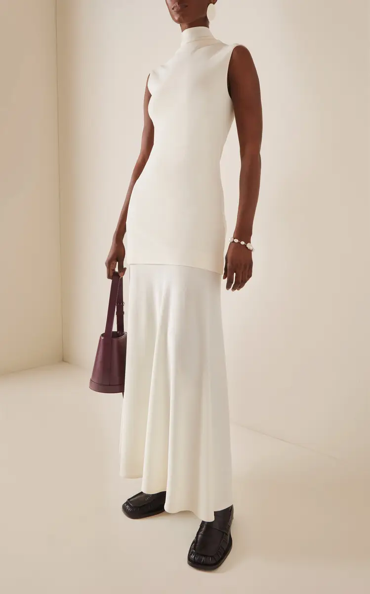 Jil Sander Turtleneck Midi Dress | Thumbnail 2 Jil Sander Turtleneck Midi Dress | Thumbnail 2