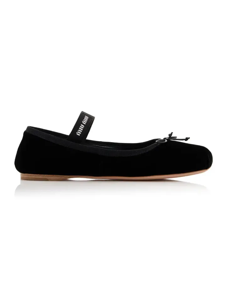 Velvet Ballet Flats Velvet Ballet Flats