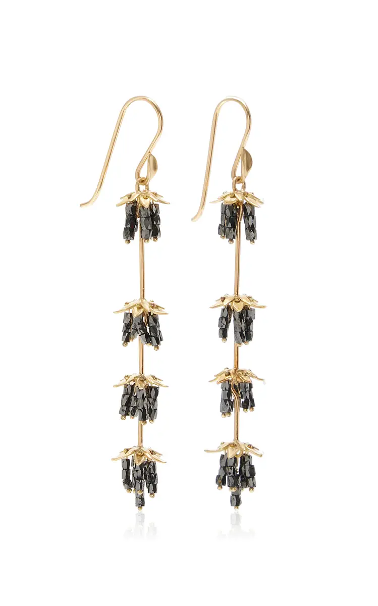 Annette Ferdinandsen Black Diamond Lavender Earrings | Thumbnail 3 Annette Ferdinandsen Black Diamond Lavender Earrings | Thumbnail 3