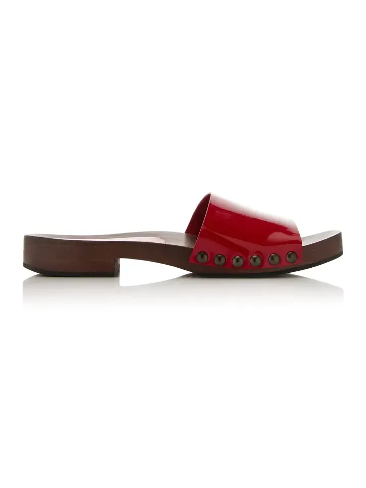 Patent Leather Clogs