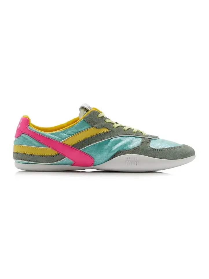 Gymnasium Tech-Nylon and Suede Sneakers Gymnasium Tech-Nylon and Suede Sneakers
