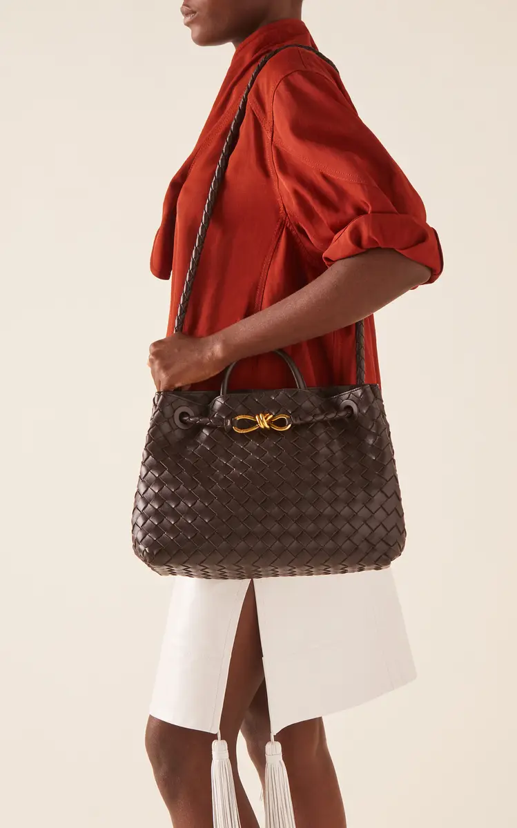 Bottega Veneta Andiamo Intrecciato Leather Bag | Thumbnail 2 Bottega Veneta Andiamo Intrecciato Leather Bag | Thumbnail 2