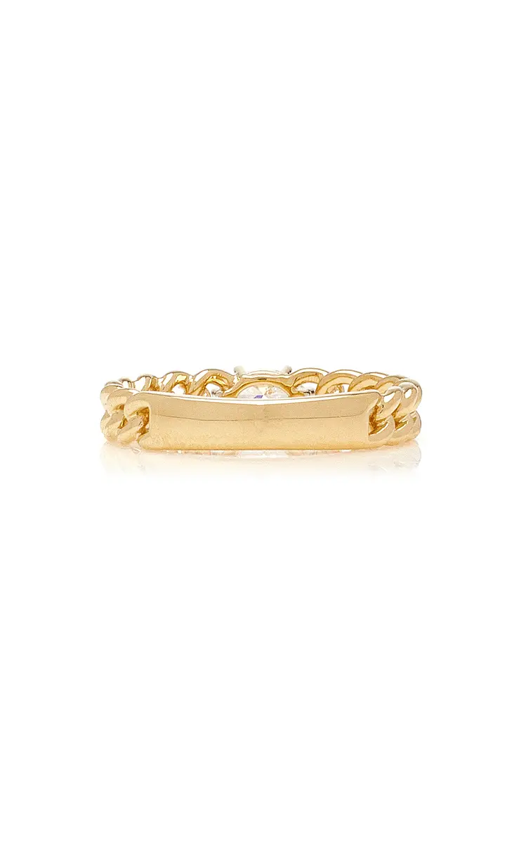Anita Ko 18K Yellow Gold Diamond Chain Link Ring | Thumbnail 5 Anita Ko 18K Yellow Gold Diamond Chain Link Ring | Thumbnail 5