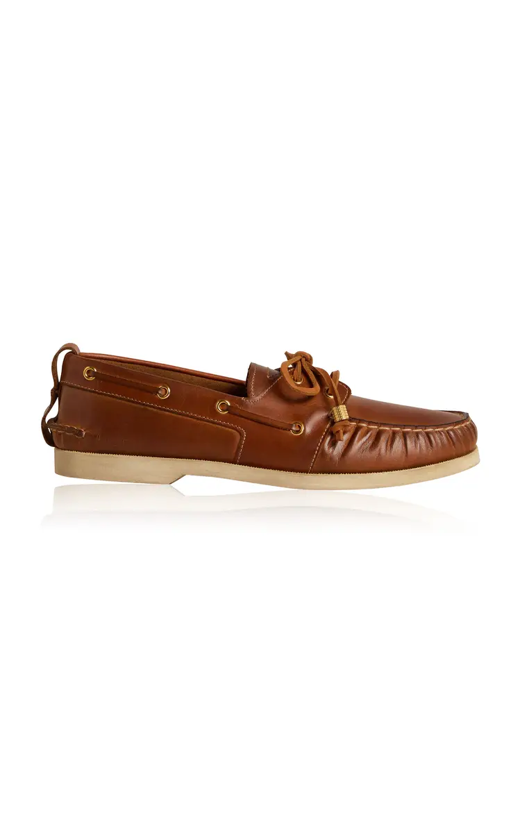 Golden Goose Boat Leather Loafers | Thumbnail 8