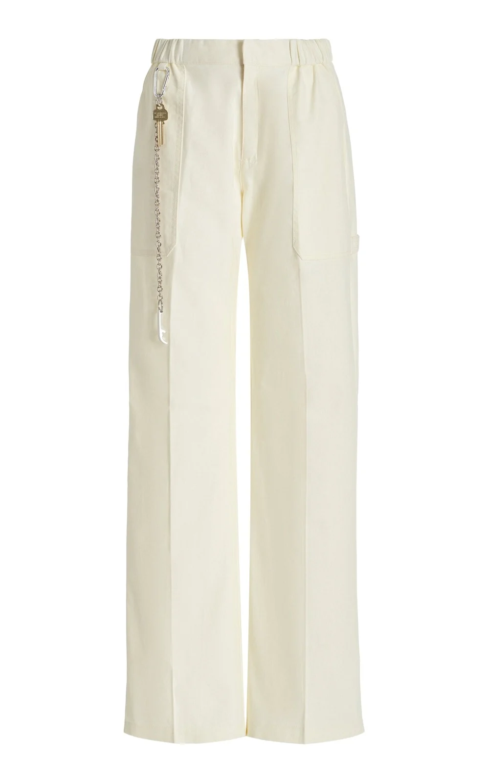Tae Park Exclusive Painter Cotton-Canvas Straight-Leg Pants