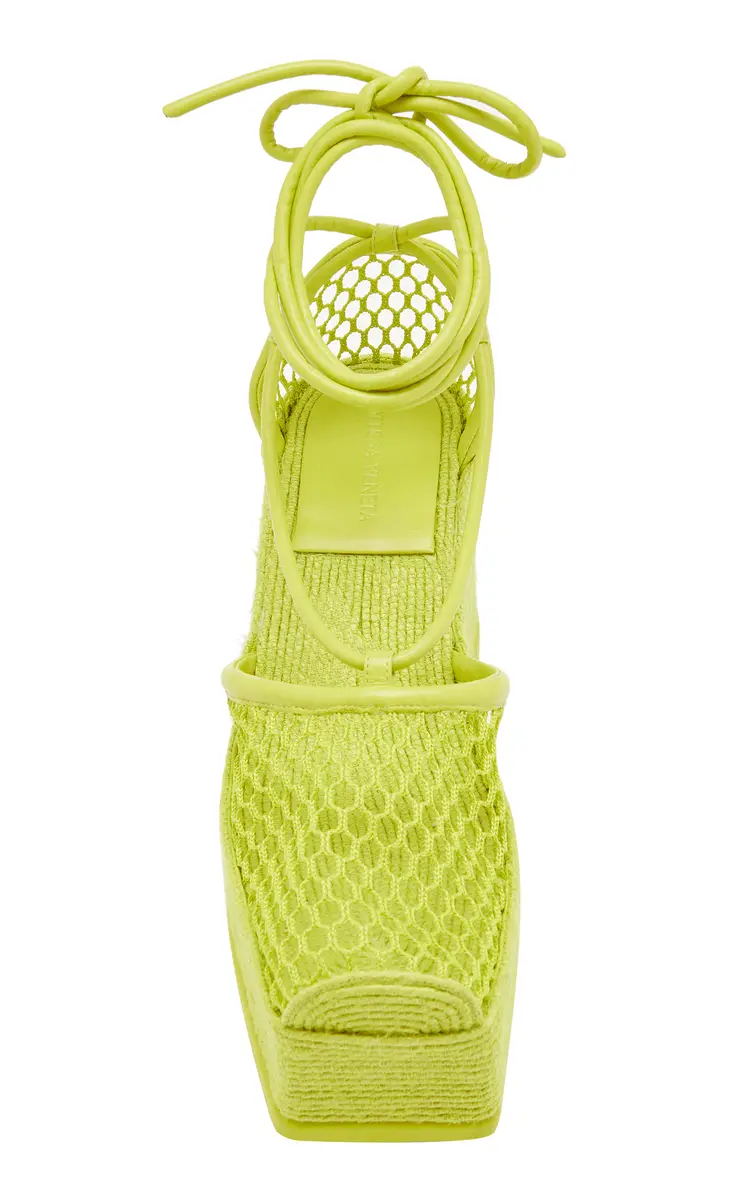 Bottega Veneta Lace-Up Wedge Espadrilles | Thumbnail 3