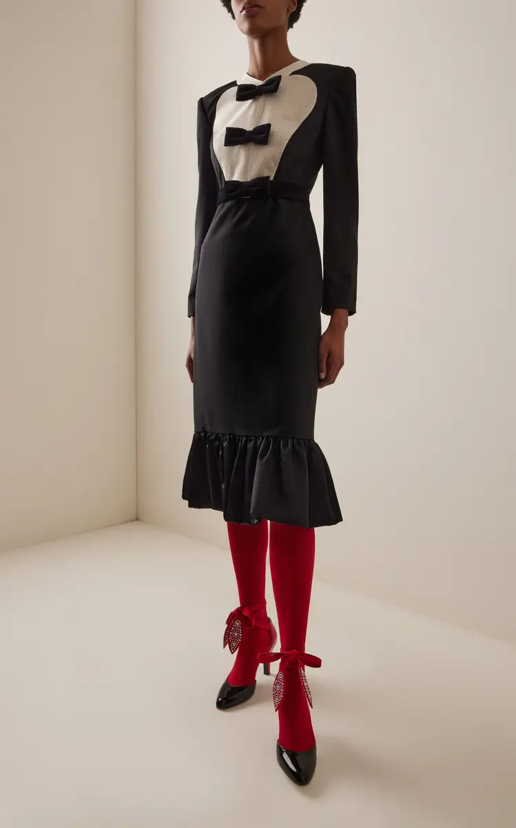 Valentino Garavani Sheer Tights - Red - S/M | Thumbnail 6 Valentino Garavani Sheer Tights - Red - S/M | Thumbnail 6