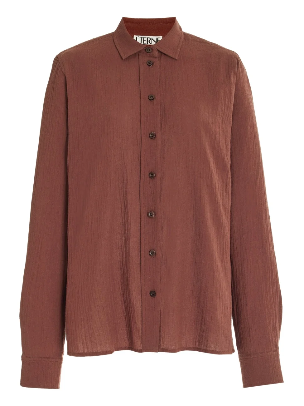 ÉTERNE Exclusive Jolene Cotton Button-Down Shirt