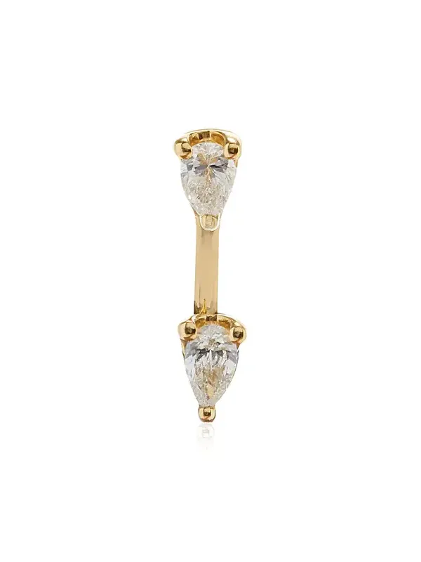 Orbit 18K Yellow Gold Diamond Single Earring Orbit 18K Yellow Gold Diamond Single Earring