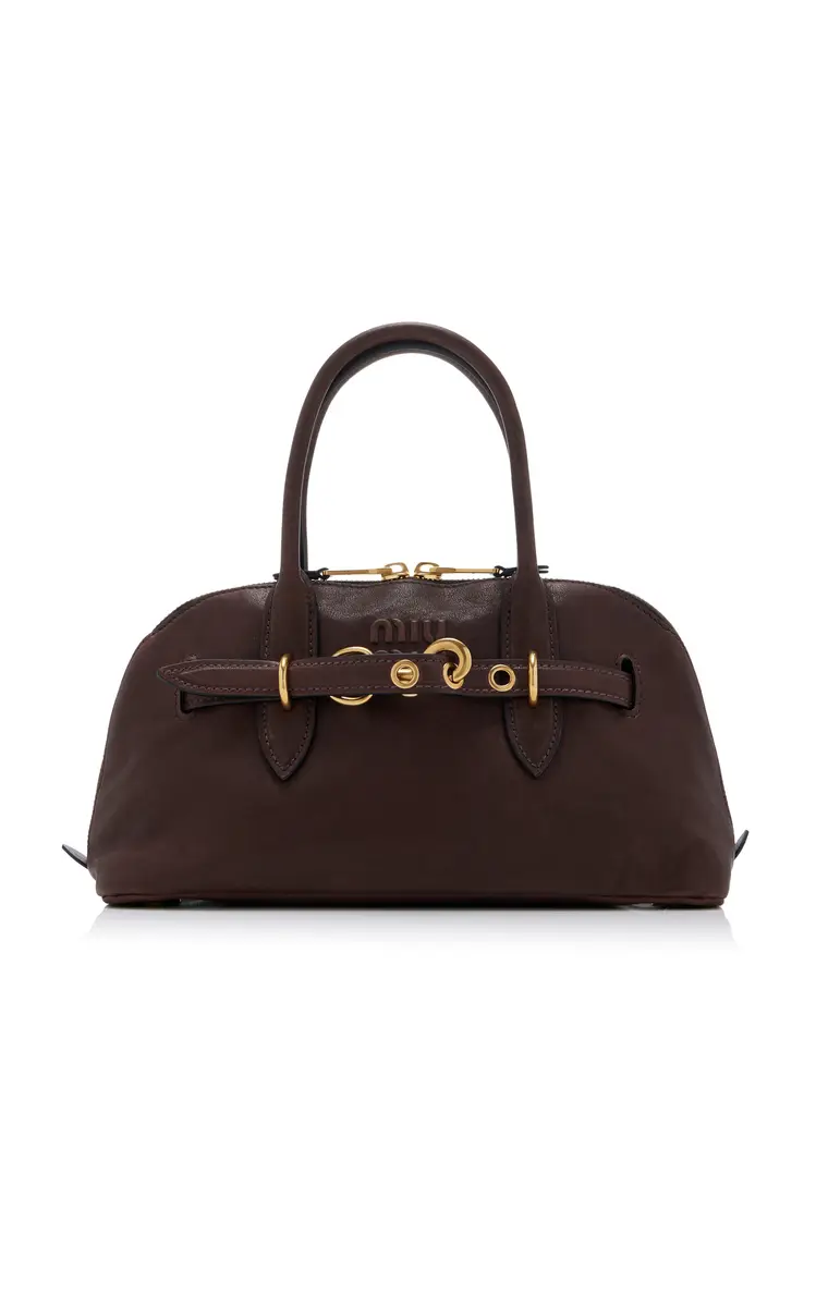 Miu Miu MIuarchive Leather Top Handle Bag | Image 1 Miu Miu MIuarchive Leather Top Handle Bag | Image 1
