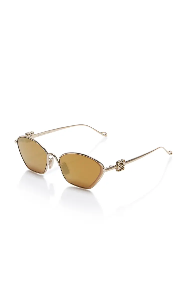 Loewe Anagram D-Frame Metal Sunglasses | Thumbnail 3