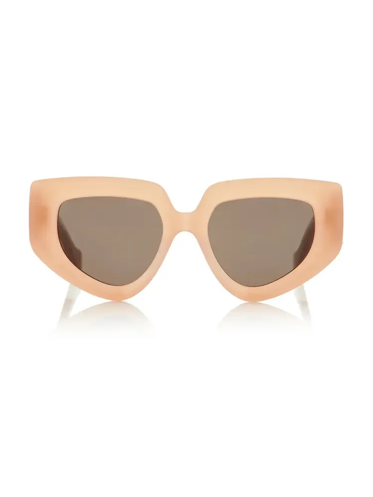 Anagram Oversized D-Frame Acetate Sunglasses Anagram Oversized D-Frame Acetate Sunglasses