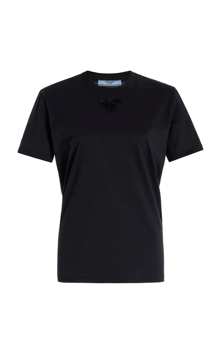 Prada Jersey T-Shirt | Thumbnail 6 Prada Jersey T-Shirt | Thumbnail 6