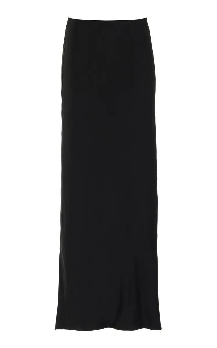 Anemos Bias-Cut Cupro Jersey Maxi Skirt | Image 1 Anemos Bias-Cut Cupro Jersey Maxi Skirt | Image 1