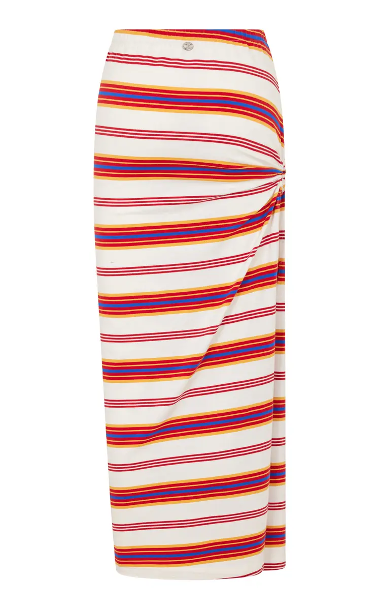 Rabanne Gathered-Detail Stretch-Cotton Maxi Skirt | Thumbnail 6 Rabanne Gathered-Detail Stretch-Cotton Maxi Skirt | Thumbnail 6