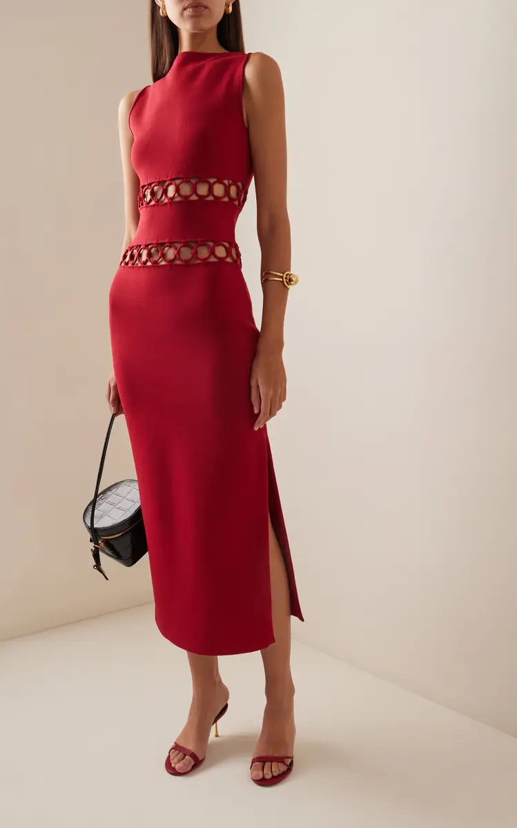 Cult Gaia River Cutout Knit Maxi Dress | Thumbnail 3 Cult Gaia River Cutout Knit Maxi Dress | Thumbnail 3
