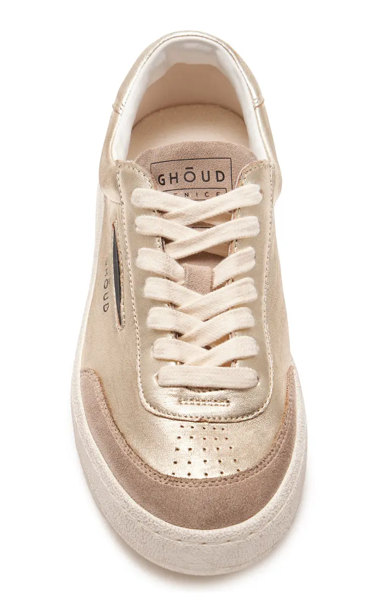 GHŌUD VENICE Lido Metallic Leather Sneakers - Gold | Thumbnail 7 GHŌUD VENICE Lido Metallic Leather Sneakers - Gold | Thumbnail 7