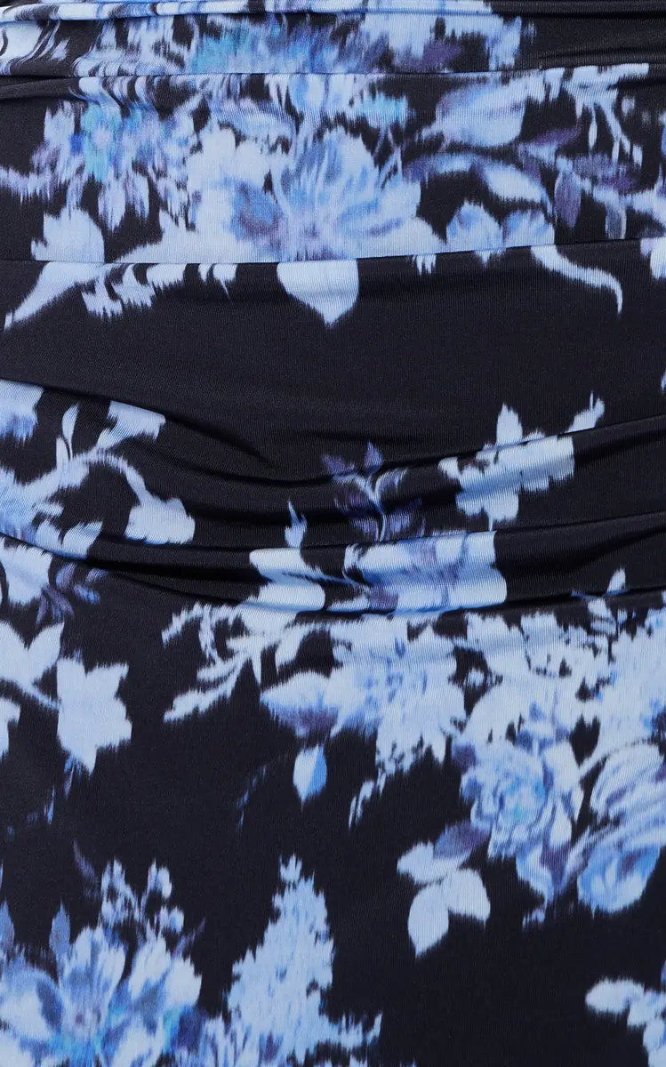 Carolina Herrera Ruched Jersey Off-The-Shoulder Midi Dress | Thumbnail 4