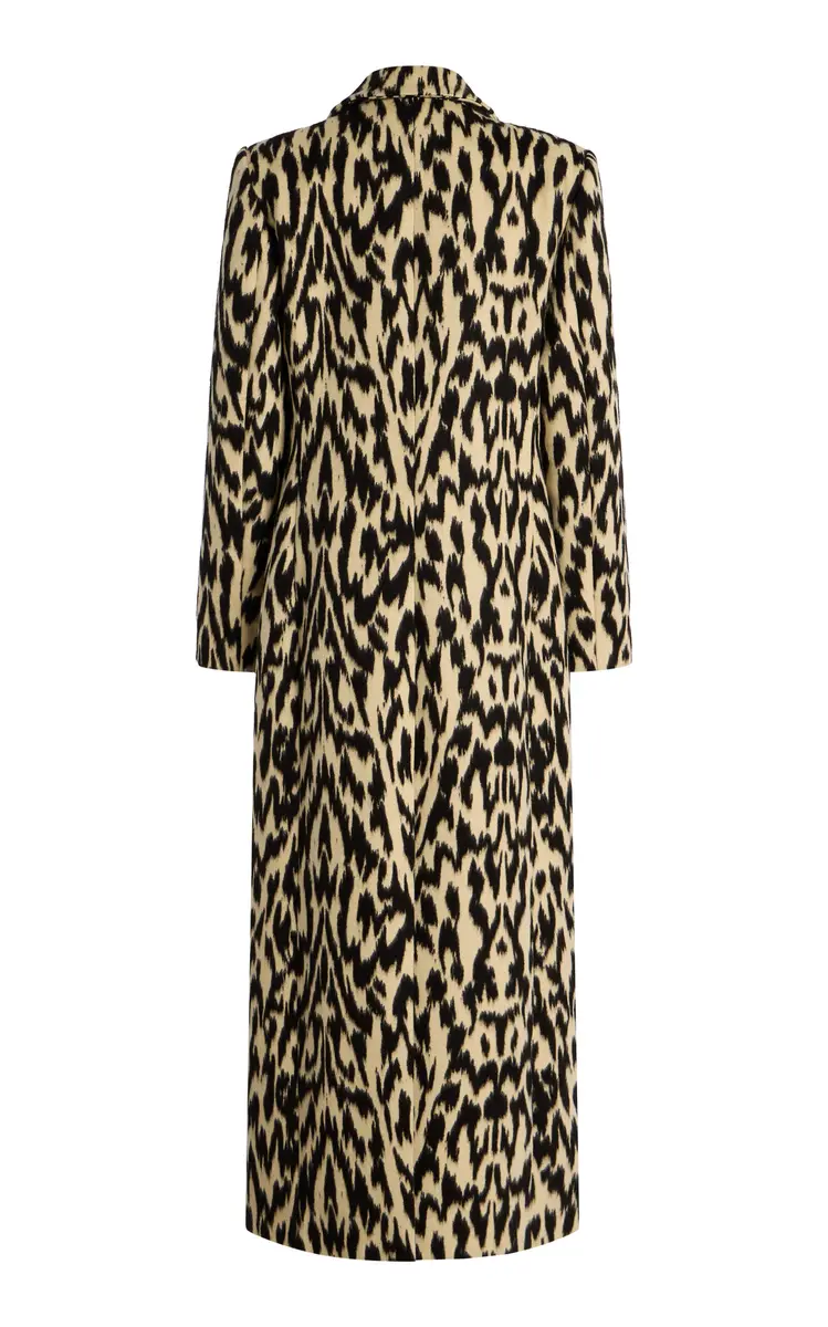 Brandon Maxwell The Demi Printed Wool Coat | Thumbnail 11 Brandon Maxwell The Demi Printed Wool Coat | Thumbnail 11