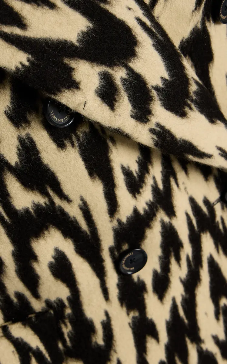 Brandon Maxwell The Demi Printed Wool Coat | Thumbnail 12 Brandon Maxwell The Demi Printed Wool Coat | Thumbnail 12