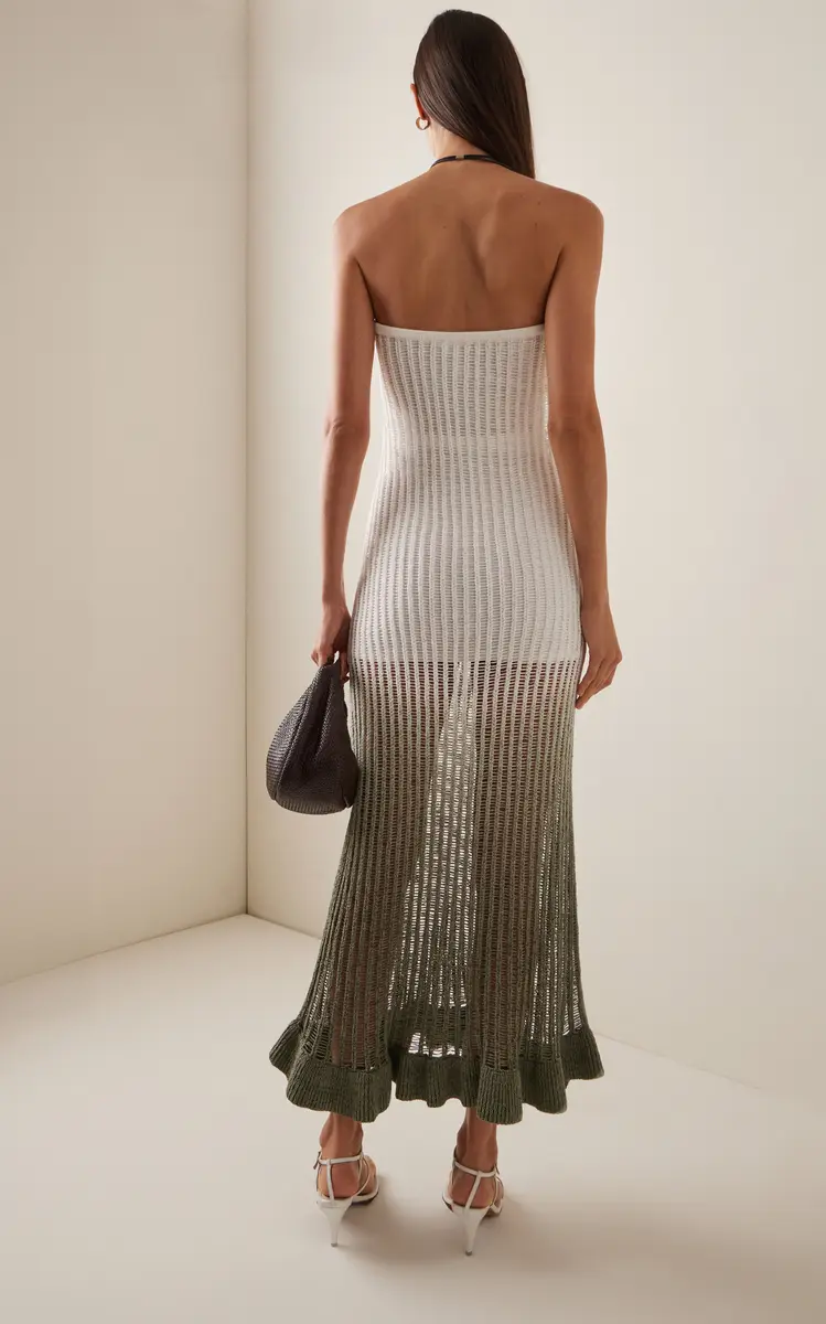 Significant Other Exclusive Amaya Ribbed-Knit Cotton-Blend Maxi Dress | Thumbnail 4