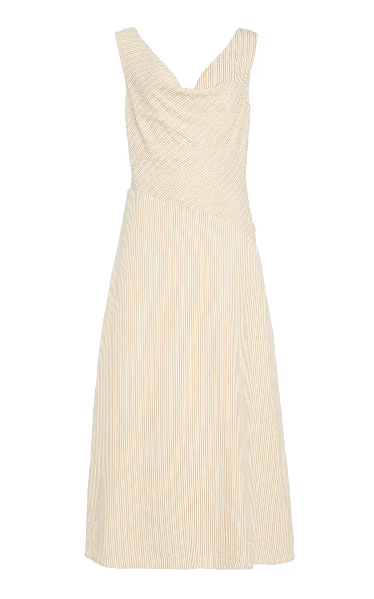 ANNA QUAN Evelyn Striped Midi Dress | Image 1 ANNA QUAN Evelyn Striped Midi Dress | Image 1