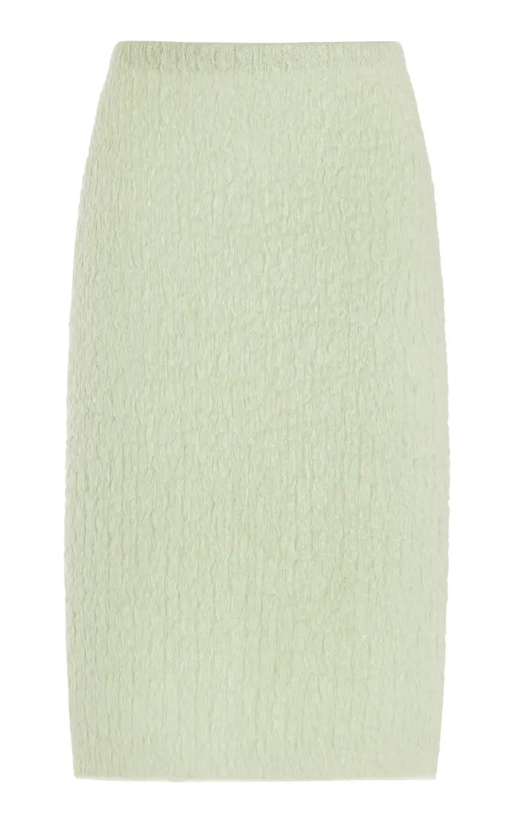 Miu Miu Mohair-Wool Midi Skirt | Thumbnail 6 Miu Miu Mohair-Wool Midi Skirt | Thumbnail 6