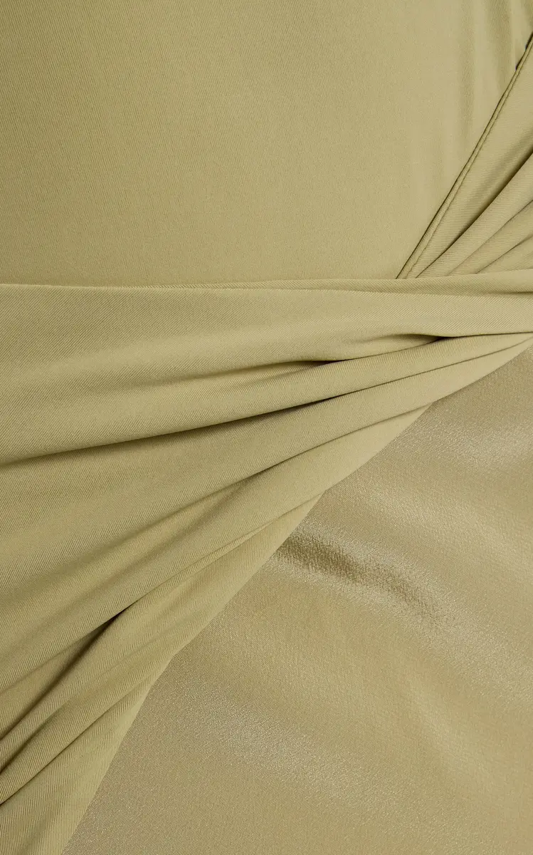 SIR. Milesi Twisted Jersey and Satin Gown | Thumbnail 5 SIR. Milesi Twisted Jersey and Satin Gown | Thumbnail 5