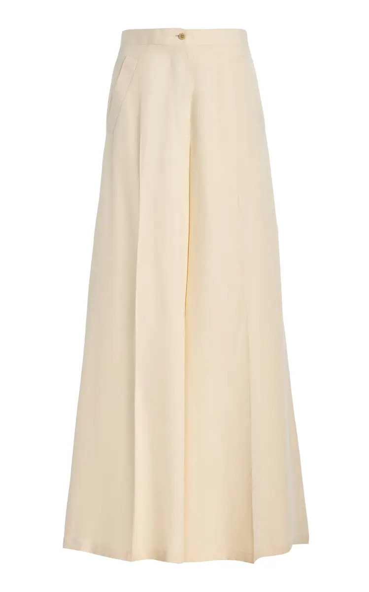 Giuliva Heritage The Paola Silk Trousers | Thumbnail 10 Giuliva Heritage The Paola Silk Trousers | Thumbnail 10