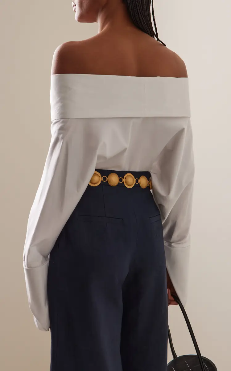 Andres Otalora Eternidad Off-The-Shoulder Cotton Top | Thumbnail 4 Andres Otalora Eternidad Off-The-Shoulder Cotton Top | Thumbnail 4