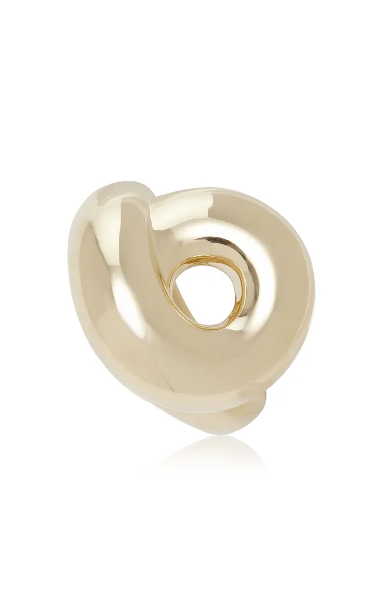 Bea Bongiasca Tarallo Loop 9k Yellow Gold Ring | Thumbnail 3 Bea Bongiasca Tarallo Loop 9k Yellow Gold Ring | Thumbnail 3