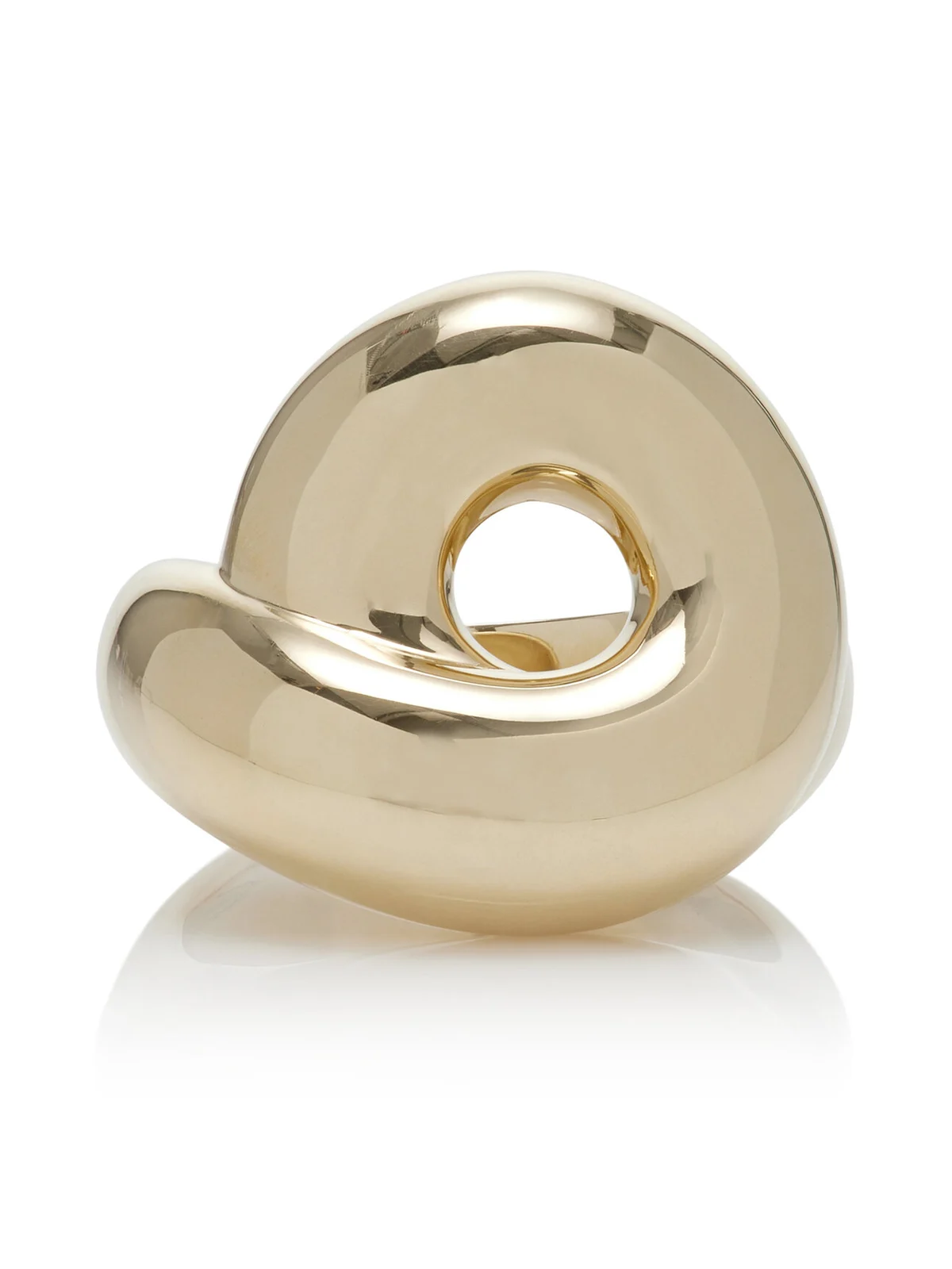 Bea Bongiasca Tarallo Loop 9k Yellow Gold Ring
