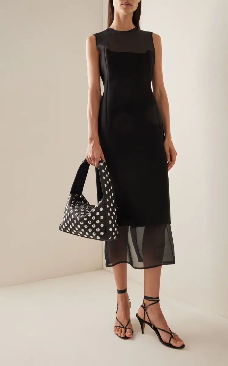 Khaite Elena Studded Leather Shoulder Bag | Thumbnail 2
