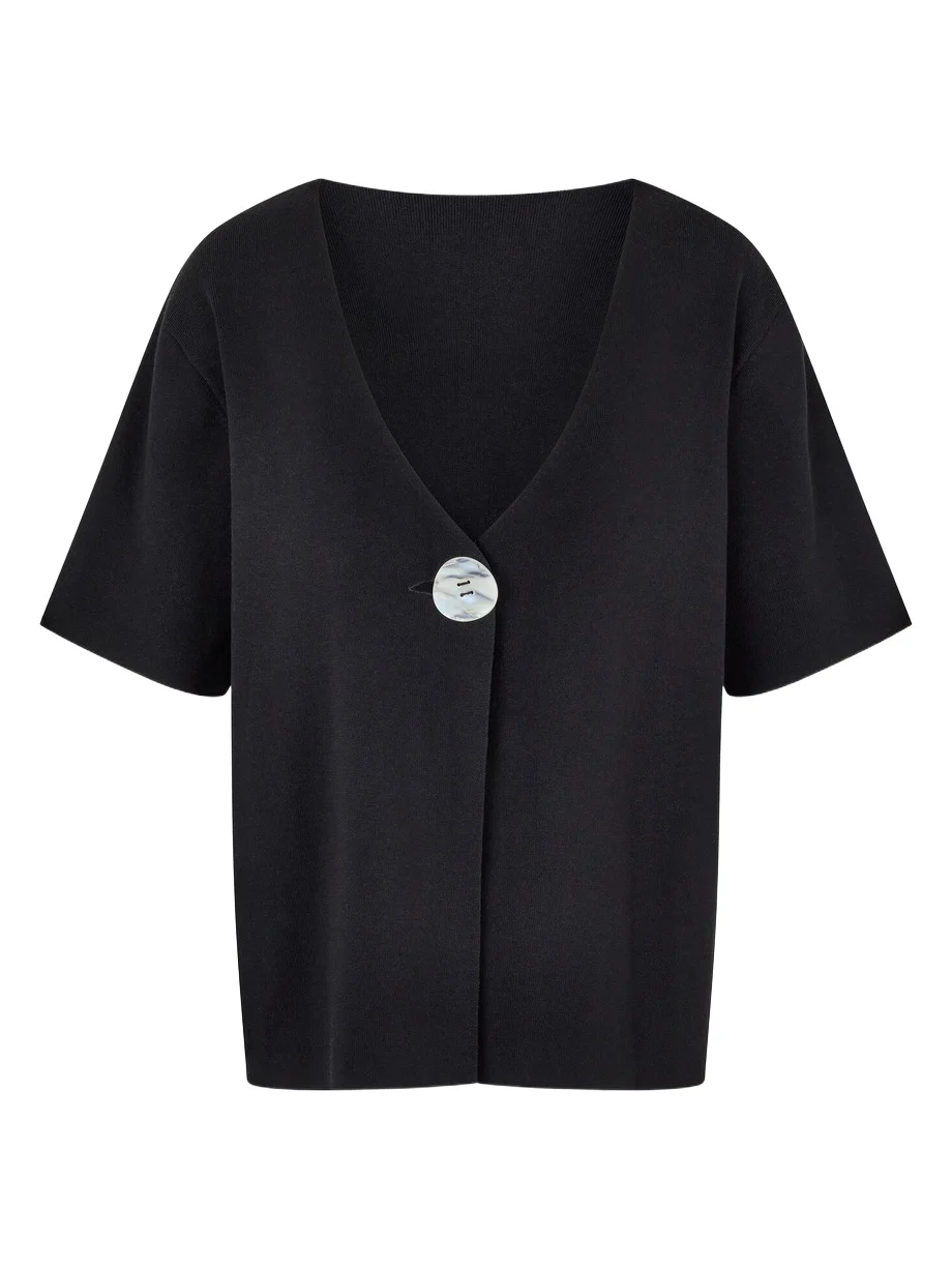 ELCE Exclusive Inka Buttoned Tencel Top