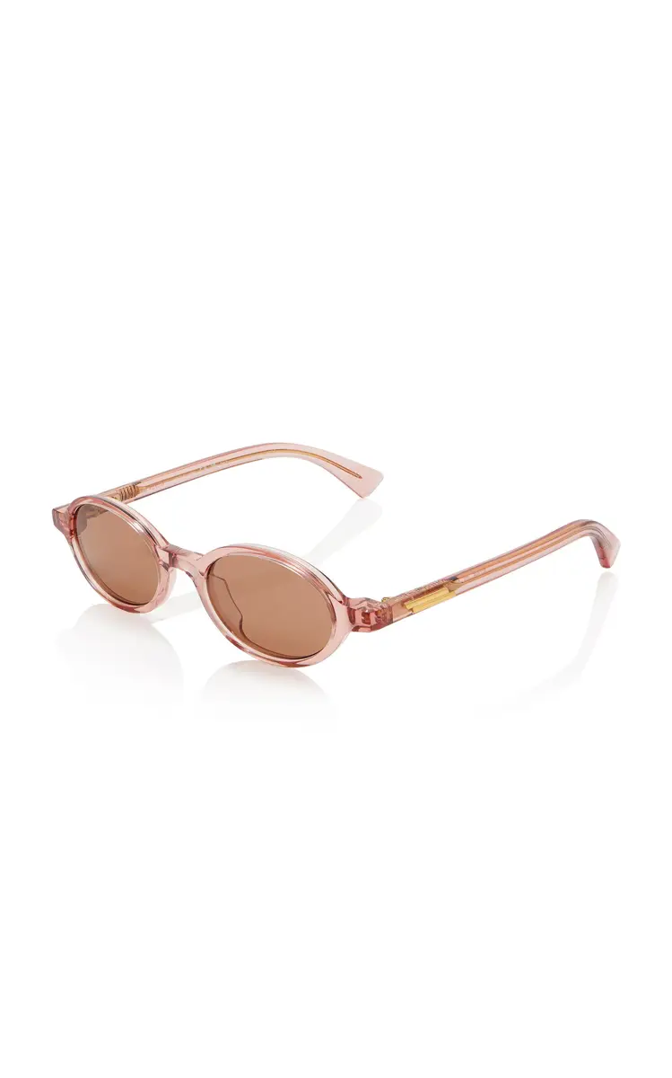 Bottega Veneta Round-Frame Acetate Sunglasses | Thumbnail 3 Bottega Veneta Round-Frame Acetate Sunglasses | Thumbnail 3