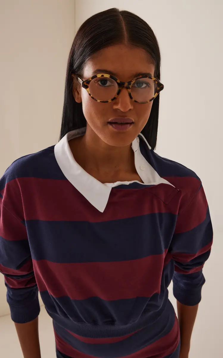 Loewe Epsilon Slim Round-Frame Acetate Glasses | Thumbnail 2 Loewe Epsilon Slim Round-Frame Acetate Glasses | Thumbnail 2