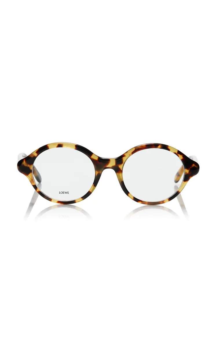 Loewe Epsilon Slim Round-Frame Acetate Glasses | Thumbnail 4 Loewe Epsilon Slim Round-Frame Acetate Glasses | Thumbnail 4