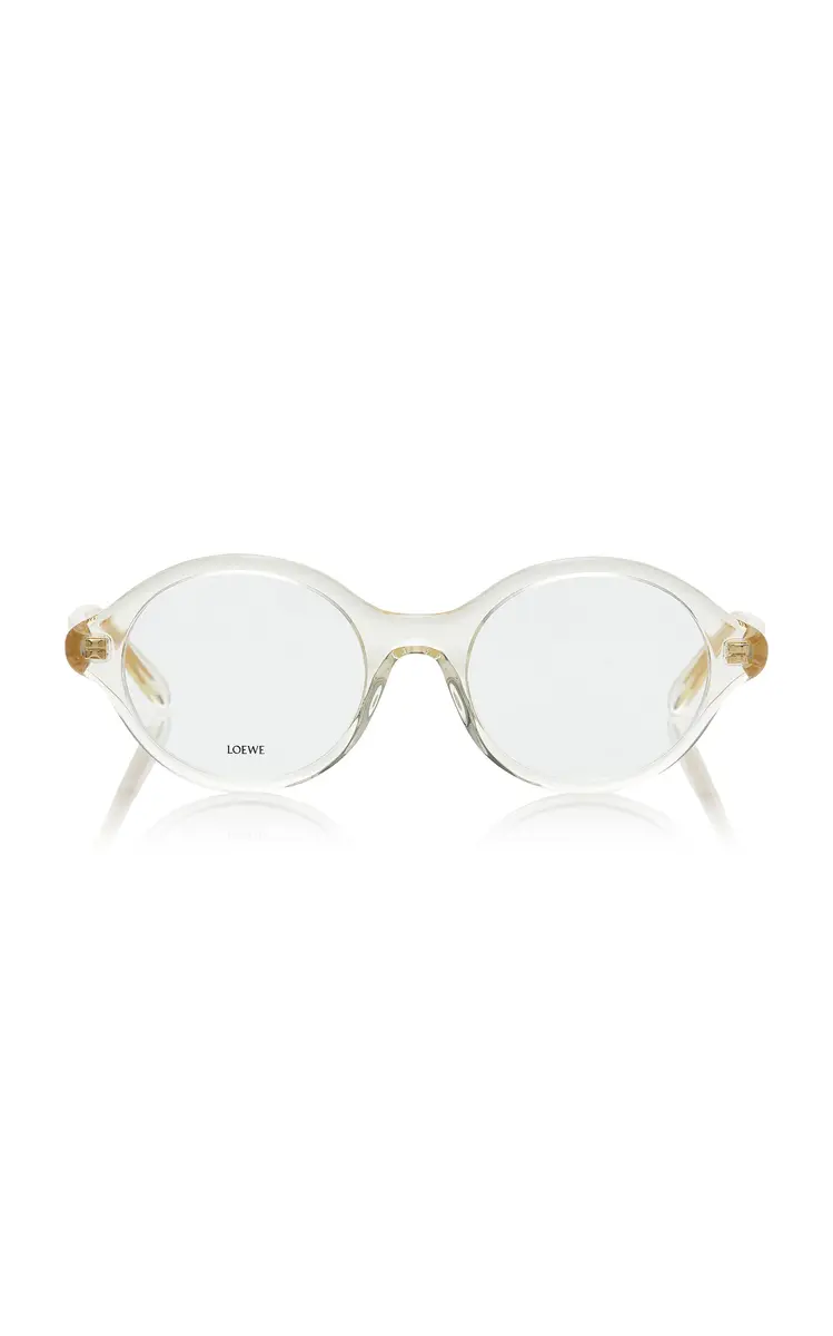 Loewe Epsilon Slim Round-Frame Acetate Glasses | Thumbnail 4 Loewe Epsilon Slim Round-Frame Acetate Glasses | Thumbnail 4