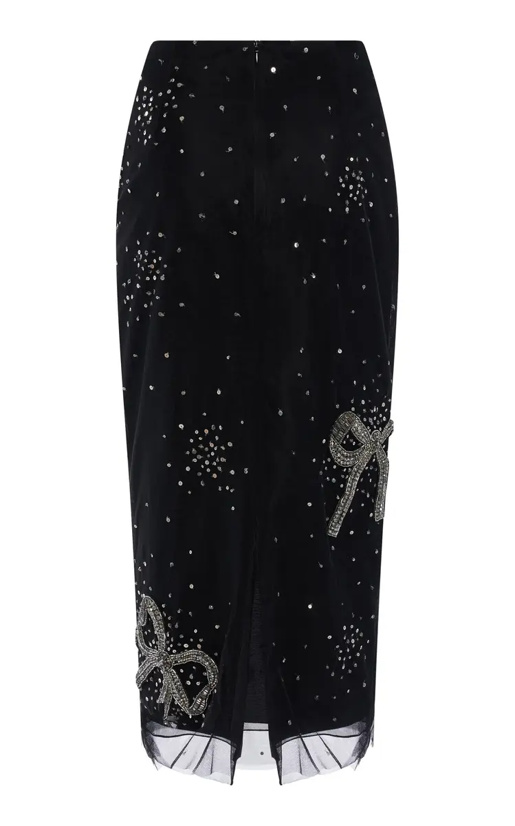 Carolina Herrera Embellished Tulle Midi Skirt | Thumbnail 5 Carolina Herrera Embellished Tulle Midi Skirt | Thumbnail 5